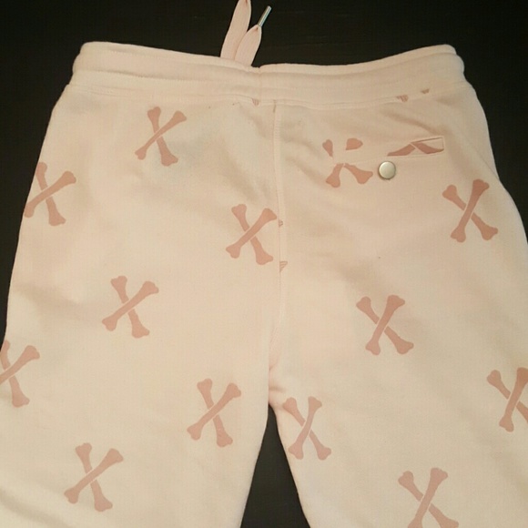 Zoe Karssen Pink Cross Bone Joggers - Picture 2 of 3