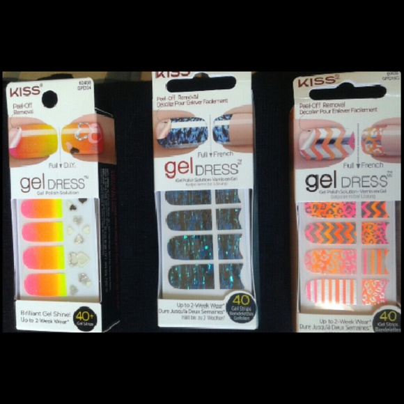 KISS nail gel dress bundle