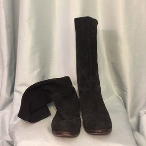 Black Suede Nine West Boots