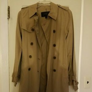 J crew trench coat