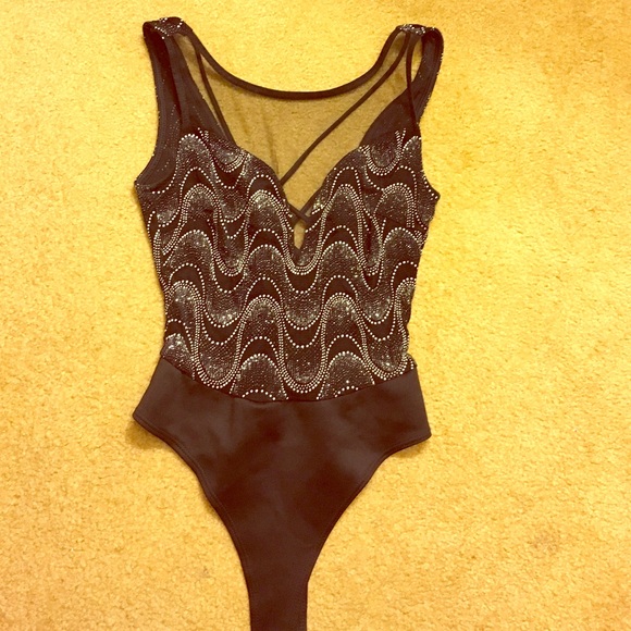 Sparkly Sequin body suit . Great for New Years