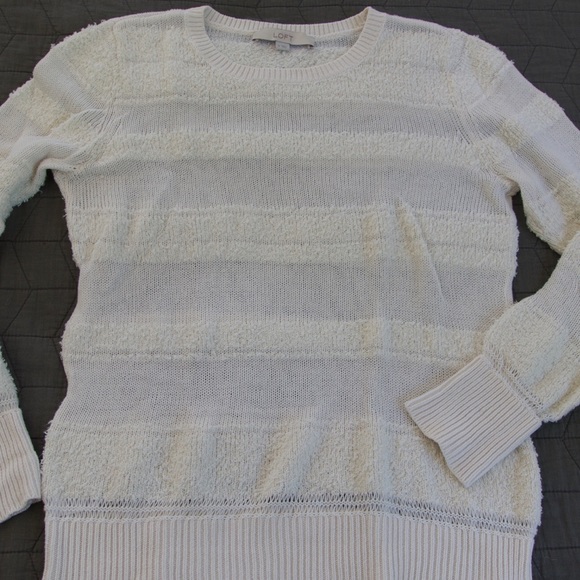 SOLD // LOFT cozy chenille sweater - Picture 2 of 3