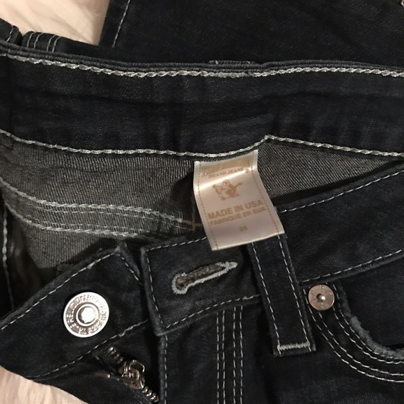 Dark wash True Religion jeans - Picture 2 of 3