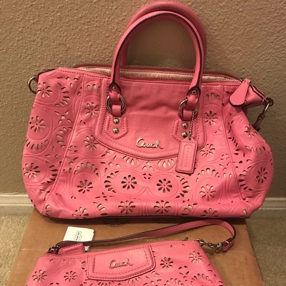 Coach Handbags - Ash lace leather handbag