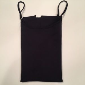 One size black cami NWOT One size black cami NWOT