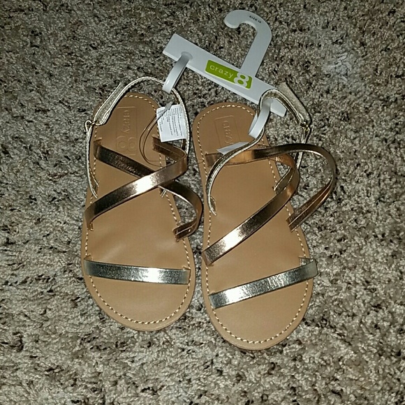 NWT size 12 Crazy 8 sandals