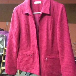 Cold water creek pink jacket. Size 6