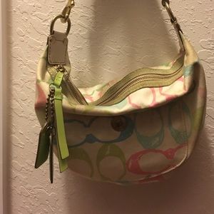 Small Coach multi-colored hobo