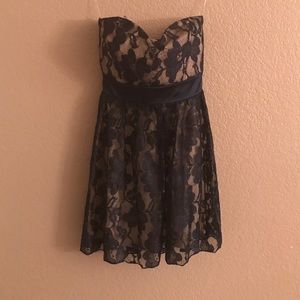 Beautiful Blue and tan dress only wore once