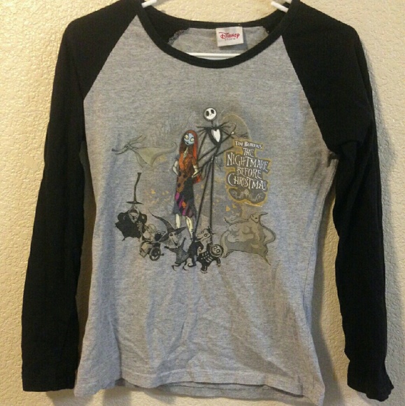 A Nightmare Before Christmas Baseball Tee