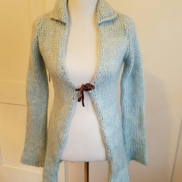 Free People light blue cardigan M