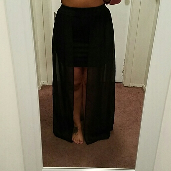 Maxi/mini skirt