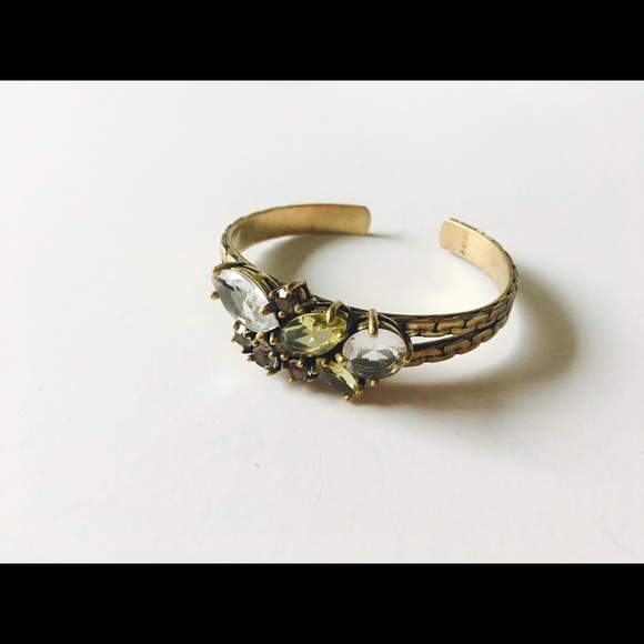 J.Crew rhinestone cuff