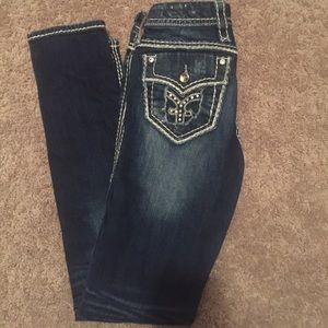 Buckle skinny jeans size 28 rock revivals
