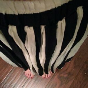 Striped Maxi skirt