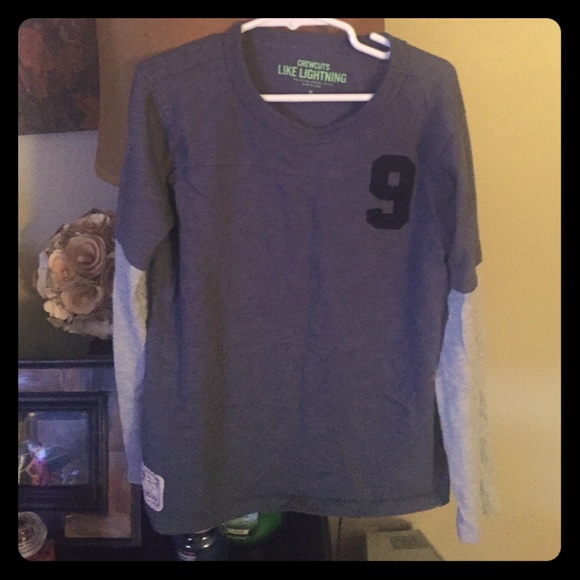 Crewcuts long sleeve shirt never worn size 8