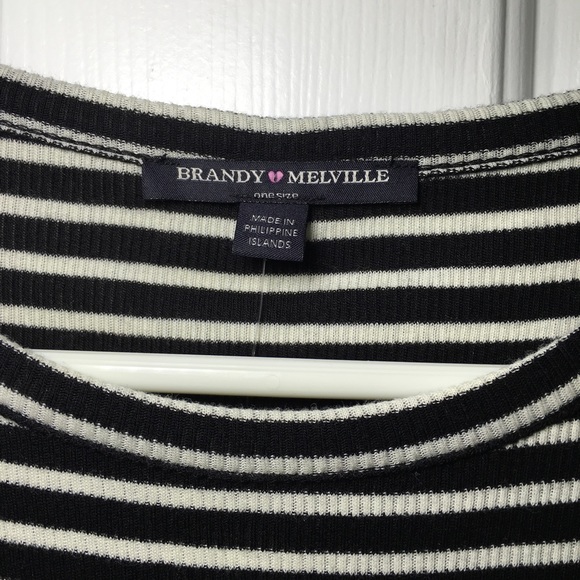 LAST ONE! Brandy Melville Striped Jenelle Dress - Picture 3 of 3