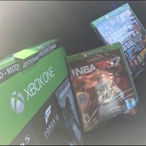 Xbox 1,gta5,NBA 2k17