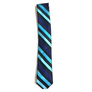Wilke-Rodriguez Blue Striped Tie