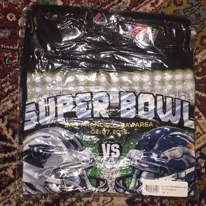 Super Bowl 50 2016 Broncos Panthers Small Shirt