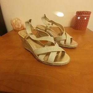 Merona brand wedge sandals