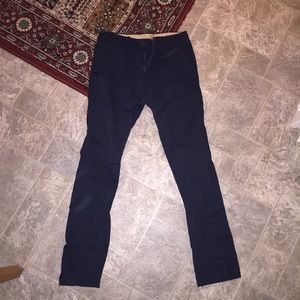 Gap Lived-in Slim Pant Pants 28x30 28 30 Navy Blue