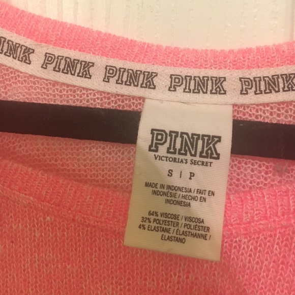 PINK VS Heart Sweater 💗 - Picture 2 of 3