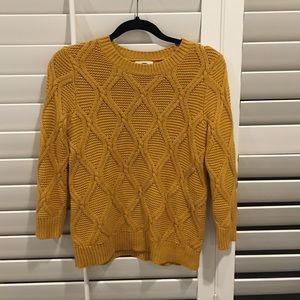 Yellow sweater