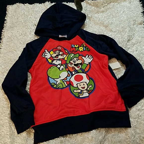 super mario brothers hoodie