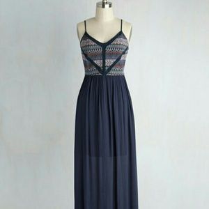 Modcloth Sending My Fest wishes Maxi Dress