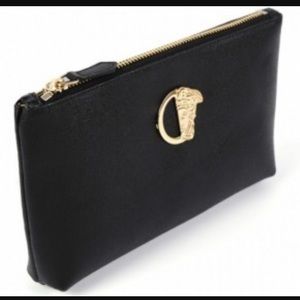 Medusa Saffiano Leather Pouch Versace Collection