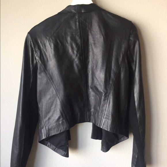 Trouve genuine leather black jacket - medium - Picture 2 of 3