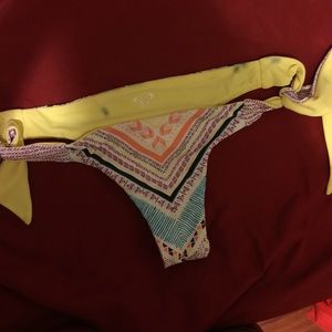 Roxy reversible cheeky bikini bottom XS