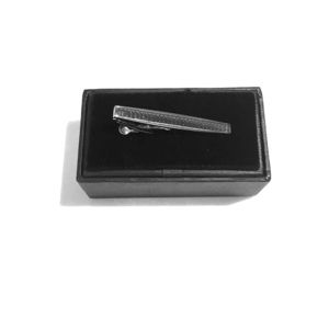 Pronto Umo Silver and Grey Tie Bar