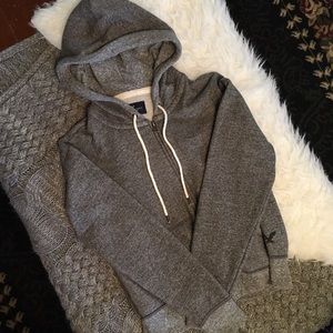 Grey American Eagle Hoodie