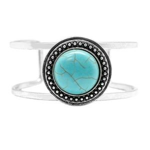 Turquoise bracelet cuff