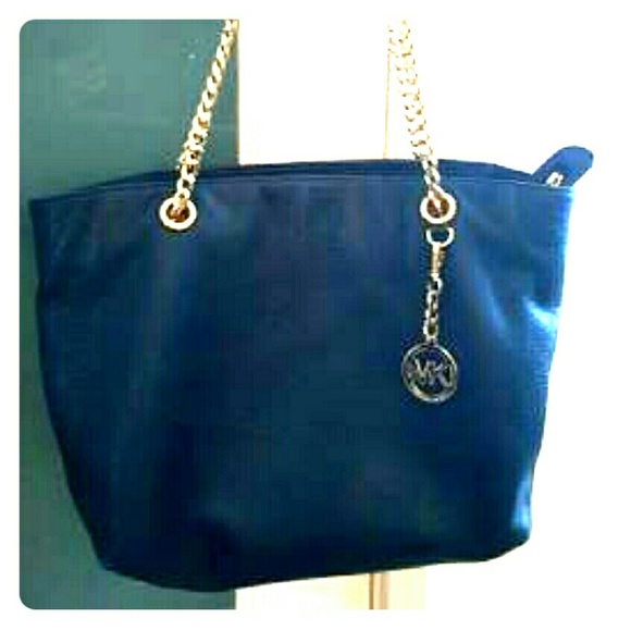 Michael Kors Navy Blue Handbag