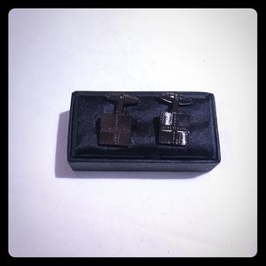 Gunmetal Grey Cuff Links