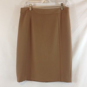 Halogen tan straight skirt