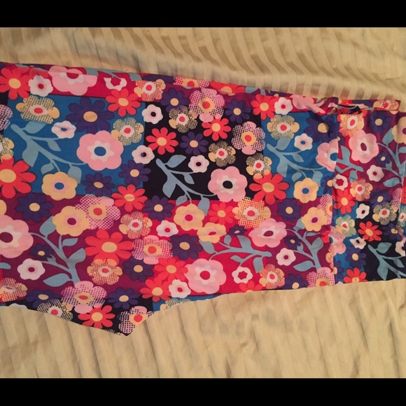 New TC floral LuLaRoe leggings