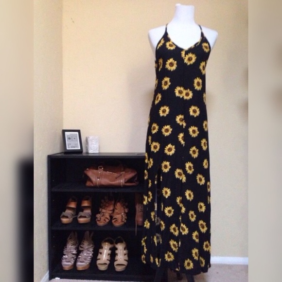 Sunflower Maxi Dress