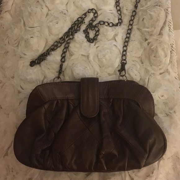 Brown cross body