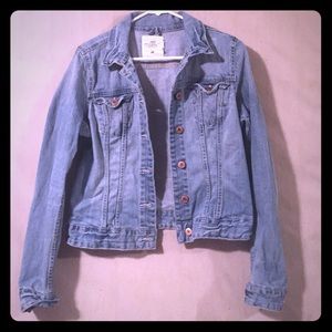 Jean jacket-long sleeve
