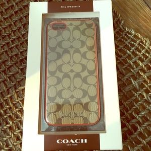 iPhone 5 Coach signature case
