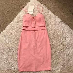 NWT Baby pink sexy dress