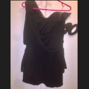 Short one piece suit