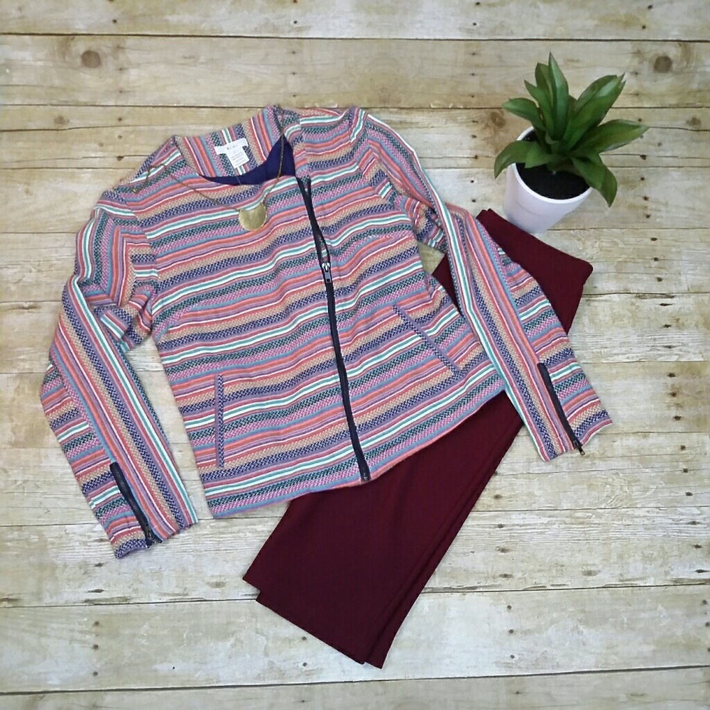 BCNU Multi Striped Jacket