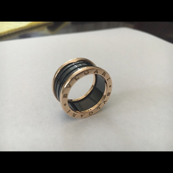 BVLGARI ZERO.1  ring 18k rose gold size 57 (US 8)