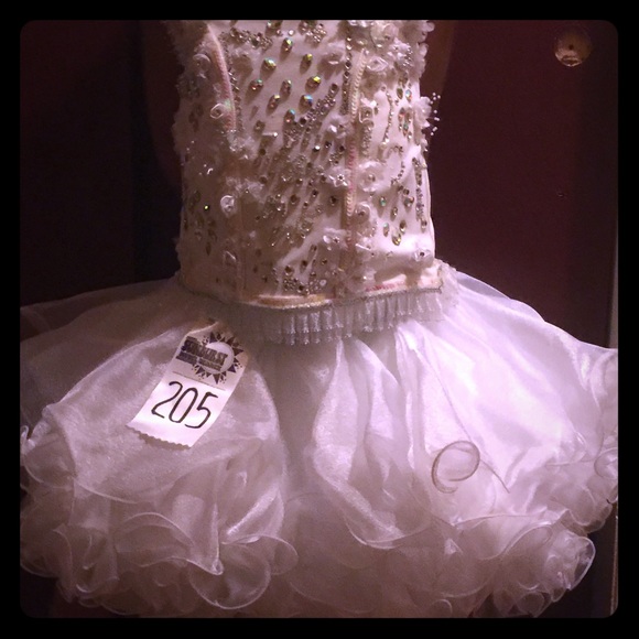 Girls pageant dress