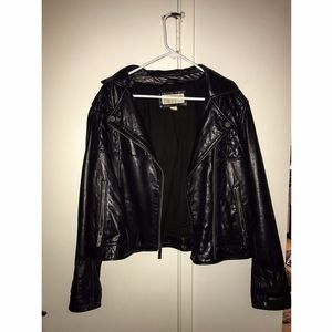 Michael Kors leather jacket!